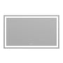 Tempered RGB LED Bathroom Mirror with Smart Controls & Anti-Fog