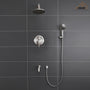 CASAINC 8.3 inch Wall-mounted rain shower faucet with pressure balanced valve