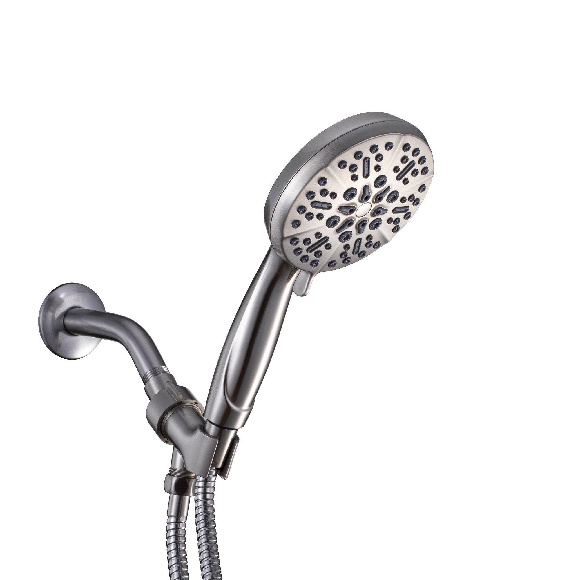 5-Spray Patterns 5 in. High Pressure Wall Mount Handheld Shower Head