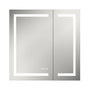 30"/36"x36" Double Doors Bathroom Medicine Cabinet with Anti Fog LED Mirror