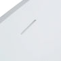 59" Matte White Egg-Shaped Stone Resin Freestanding Soaking Tub, cUPC Certified