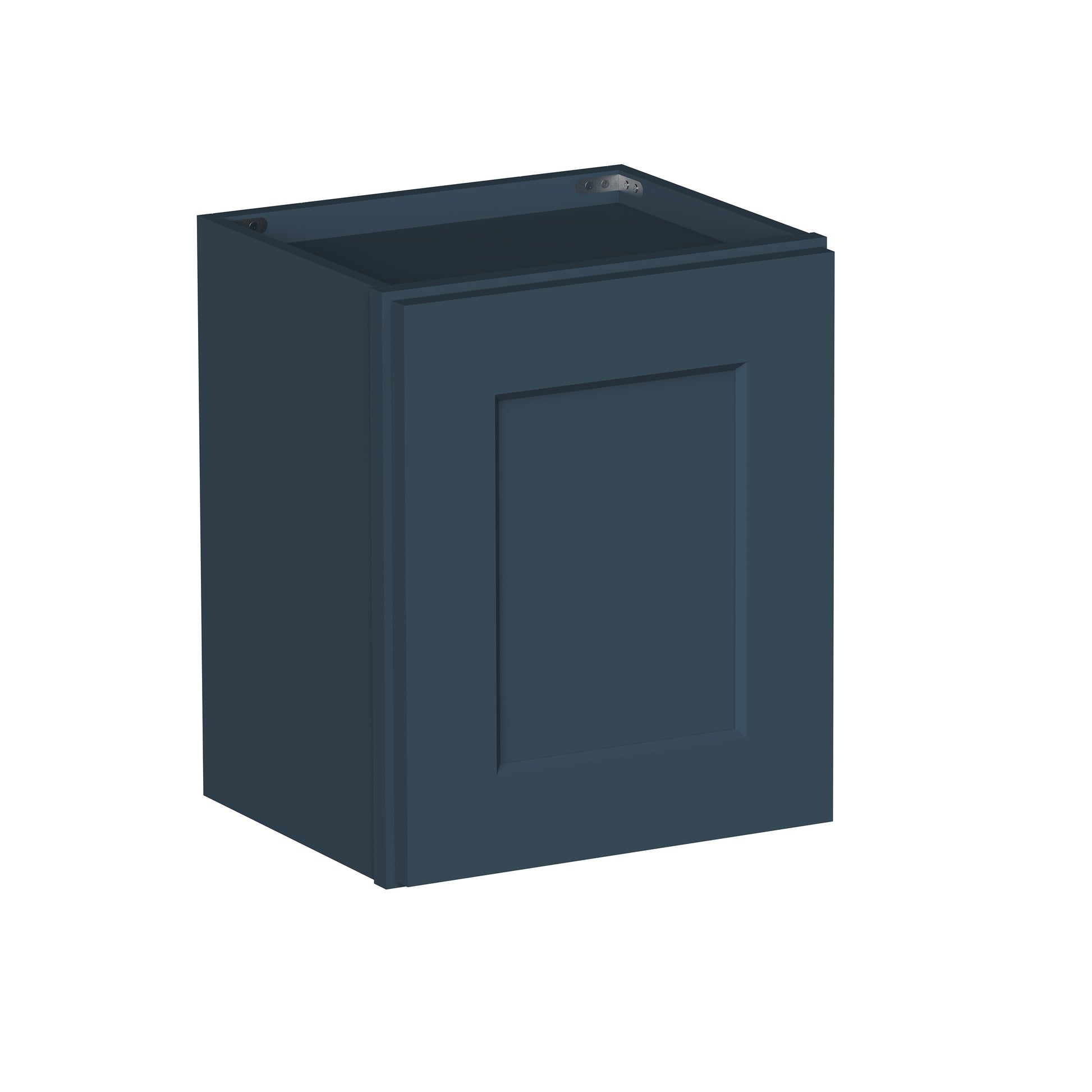 Cyber Grey RTA 12"-21"W x 12"D x 18"H 4-Size Single Door Short Wall Cabinet
