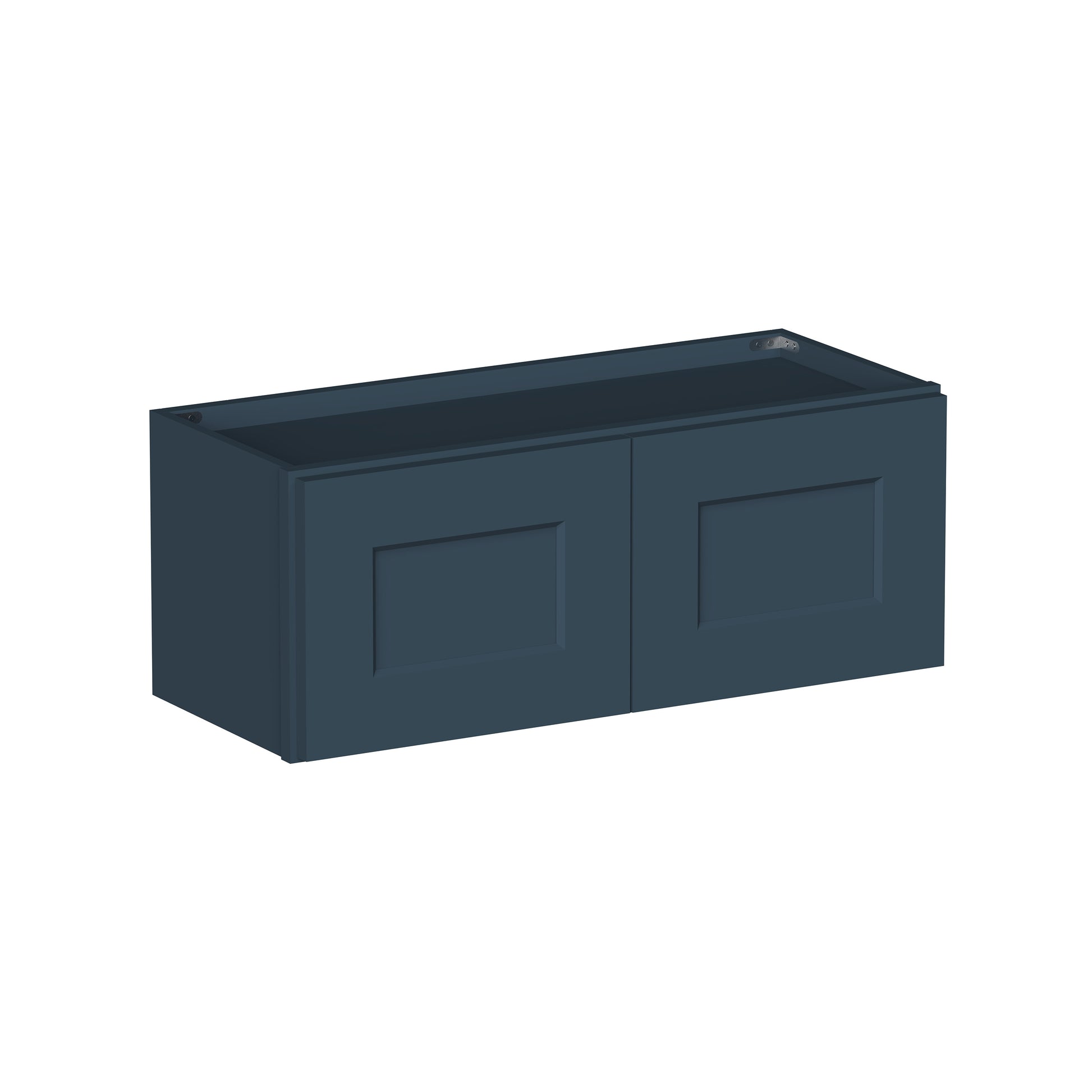 Cyber Grey RTA 24"-36"W x 12"D x 12"-24"H 17-Size Double Doors Short Wall Cabinet