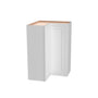 Inset Origami White RTA 25.5"W x 18-42"H x 13.5"D 3-Size Easy Reach Wall Cabinet with 2-3 shelves