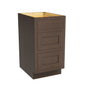 Inset Truffle Brown RTA 12-36"W x 34.5"H x 25"D 9-Size Base Cabinet with 3 Drawers