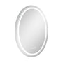 Modern Oval LED Bathroom Mirror with Ambient Backlighting