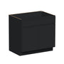 Slim Ebony Black Shaker RTA 30"/36"W x 34.5"H x 24"D Sink Base Cabinet with 2 Doors