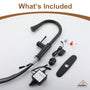 Smart Voice-Controlled Kitchen Faucet with Pull Down Sprayer and Touchless Technology