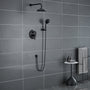8.3" Wall-mounted Rain Shower System with Handheld & Valve Included
