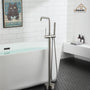 CASAINC Freestanding Bathroom Bathtub Faucet with Hand Shower