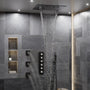20*24'' Rectangle Shower System With 4 Sprays Modes & 3 Body Jets