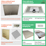 Frameless Rectangular LED Bathroom Mirror with Anti-Fog, Shatter-Proof