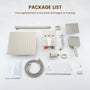 12-inch Dual Shower System with 4-Function Handheld Shower