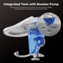 One-Piece Chair Height Elongated Smart Bidet Toilet with Auto Lid, Foam Shield Protection & Dual Flush