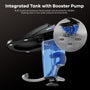 One-Piece Chair Height Elongated Smart Bidet Toilet with Auto Lid, Foam Shield Protection & Dual Flush