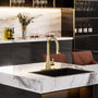 Touchless Dual-Sensor Pull-Down Kitchen Faucet with Modern Design