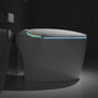 Smart Egg-Shaped Toilet with Built-in Bidet and Soft Ambient Light