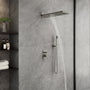 22" Wall Mounted Stainless Steel Shower Systems With Handheld Shower
