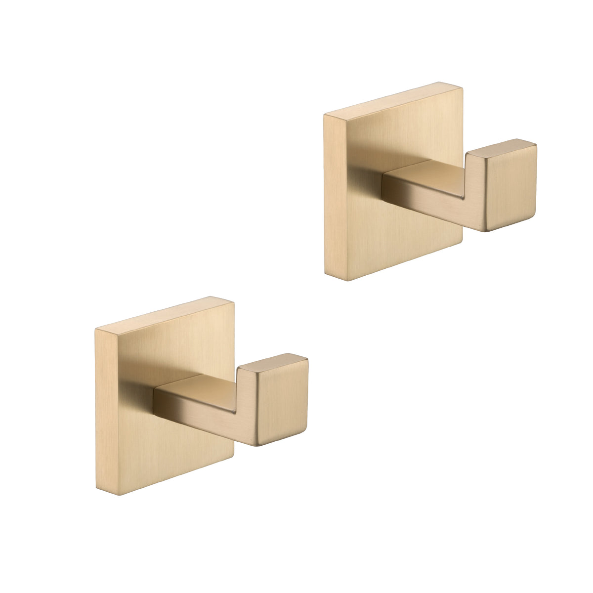 Wall-Mounted Stainless Steel Towel & Coat Hooks for Bathroom Bedroom & Kitchen