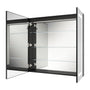 30"/36"x36" Double Doors Bathroom Medicine Cabinet with Anti Fog LED Mirror
