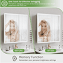 30" x 32" Aluminum Medicine Cabinet with LED Mirror, Anti-Fog, 3 Color Temperatures