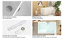 43 in. Glossy White Acrylic Freestanding Soaking Bathtub with Built-In Seat, Chrome Overflow and Pop-Up Drain