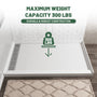 48"/60"x36"/32" Matte White Solid Composite Stone Shower Base with Anti-Slip Textured