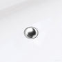 59 in./67 in. Glossy White Acrylic Freestanding Soaking Bathtub with Faucet Deck, Overflow and Adjustable Feet