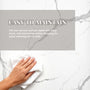 60"x36"x75"/96" Matte White with Marble Texture SMC Shower Wall Panel Kit