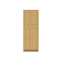 Inset Hazelnut Oak RTA 24-36"W x 84-96"H x 25"D 9-Size Pantry Cabinet with 4 Doors and 4 Shelves