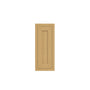 Inset Hazelnut Oak RTA 9-21"W x 30-42"H x 13.5"D 15-Size Single Door Wall Cabinet