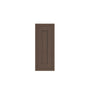 Inset Truffle Brown RTA 9-21"W x 30-42"H x 13.5"D 15-Size Single Door Wall Cabinet