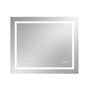 LED Front-Lighted Bathroom Mirror with Touch Dimming and Shadow Free Lighting
