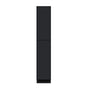 Slim Ebony Black Shaker RTA 18"W x 84"/90“/96”H x 27"D Tall Pantry Cabinet with 2 Doors and Shelves
