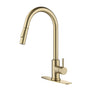 Touch Kitchen Faucet with Pull Down Sprayer-CASAINC