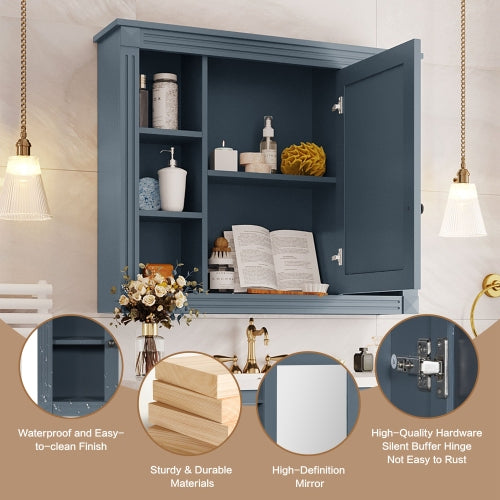 36'' Single Sink Freestanding Bathroom Vanity with 2 Soft Closing Doors and 2 Drawers