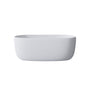 47"/51" Freestanding Stone Resin Soaking Bathtub with Heat Retention