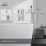 CASAINC Bathroom Tub Filler with Hand Shower in Brushed Nickel and More