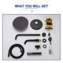 10" Wall Mount Dual Shower Head Rain Shower System with Tub Spout