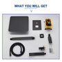 10" Ceiling Mount Dual Shower Head System with Handheld & Rough in Valve