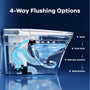 Mordern One-piece Elongated Smart Bidet Toilet with Digital Display, Auto Lid, Heated Seat & Dual Flush