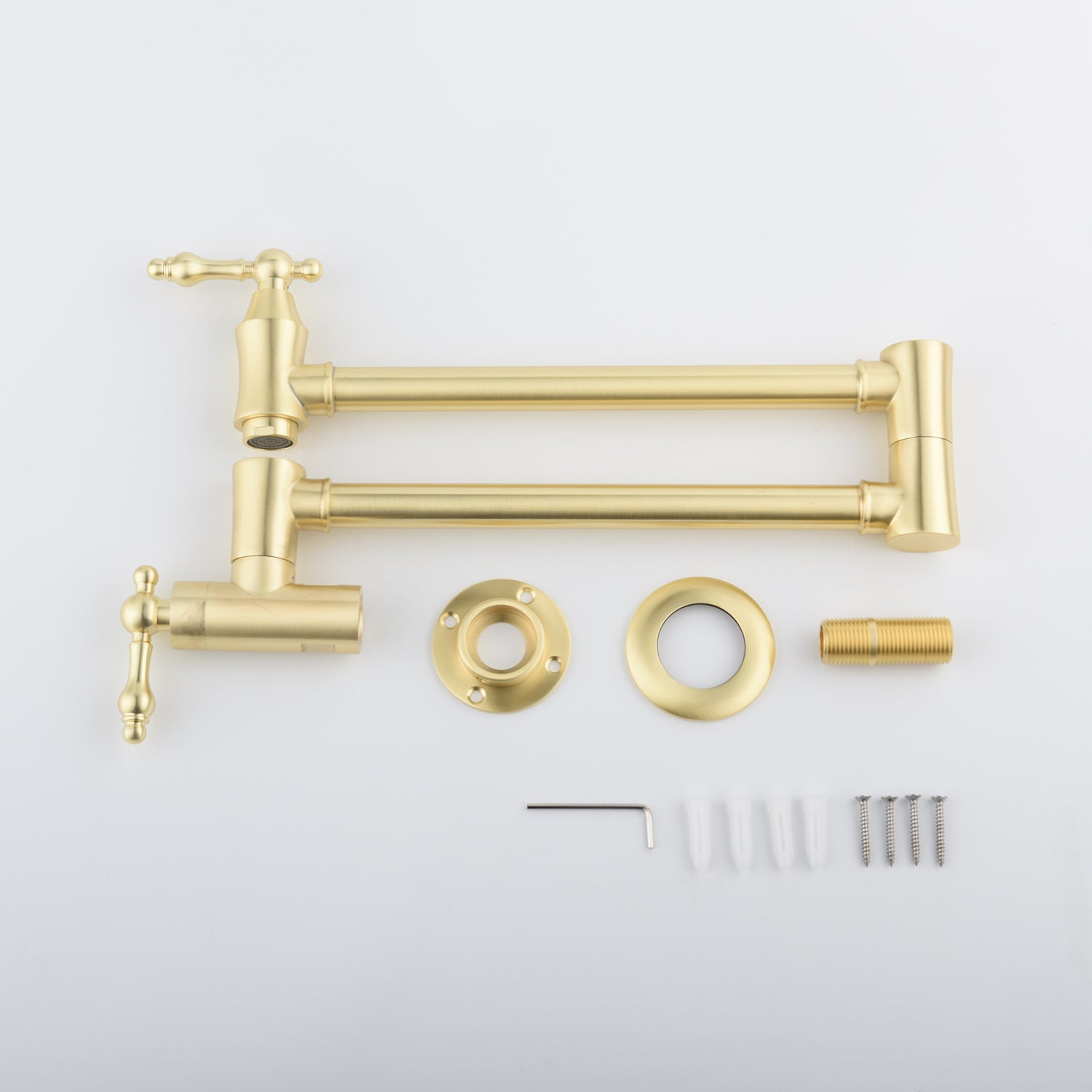 Pot Filler Faucet Wall Mount-CASAINC