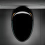 Smart Egg-Shaped Toilet with Built-in Bidet and Soft Ambient Light