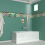 10" Ceiling-Mount Rain Shower System with Tub Spout in Brushed Gold