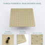 10-inch/12inch 3-Function Shower System With Bathtub Spout