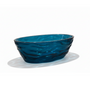 67" Contemporary Pure Resin Freestanding Soaking Bathtub with Wave Texture
