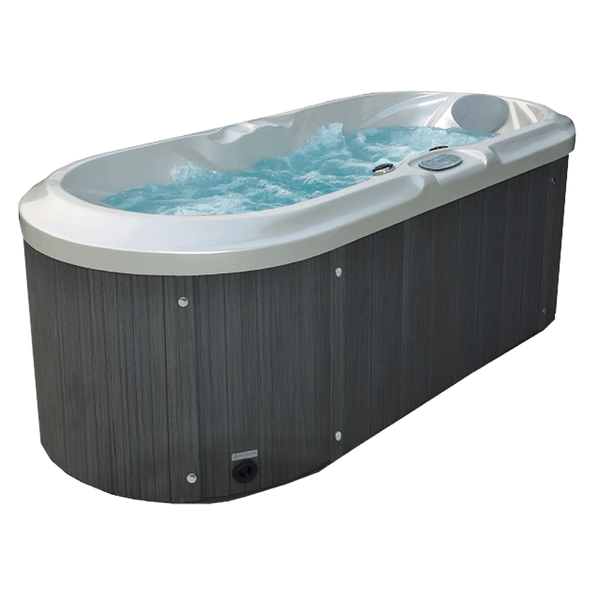 89" × 39" 2-Person Outdoor Hot Tub Spa with 33 Jets & 3HP Pump