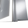 16" x 26" Aluminum Medicine Cabinet with LED Mirror, Anti-Fog, 3 Color Temperatures