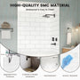 60"x36"/48"x96" Medium Tile Pattern SMC Shower Wall Panel System in 4 Finishes