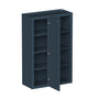 Cyber Grey RTA 27"W x 12"D x 30"/36"/42"H Standard Corner Wall Cabinet with Door and Shelves